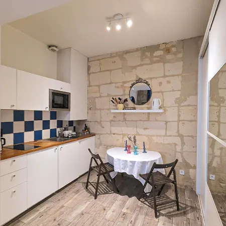 Lurbe Bleue I Peaceful & Charming 4Pax Apartment I Bordeaux City Center * Bordéus