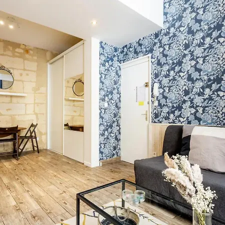 Lurbe Bleue I Peaceful & Charming 4Pax Apartment I Bordeaux City Center *